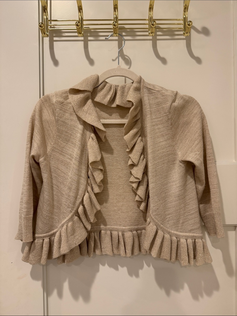 Diane von Furstenberg open-front cropped cardigan - Picture 1 of 8